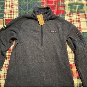 Patagonia Breckenridge Blue Better Sweater ¼ Zip